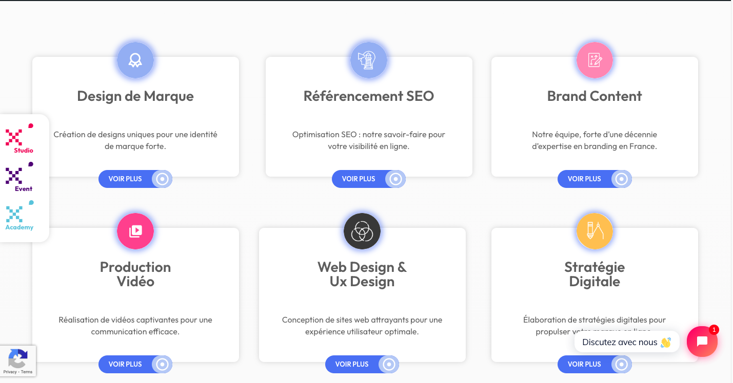capture ecran presentation service 